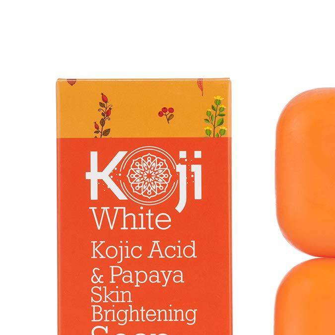 jabón aclarador de la piel