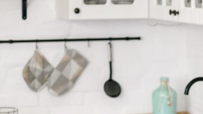 cocina del hogar renovada