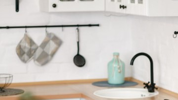 cocina del hogar renovada