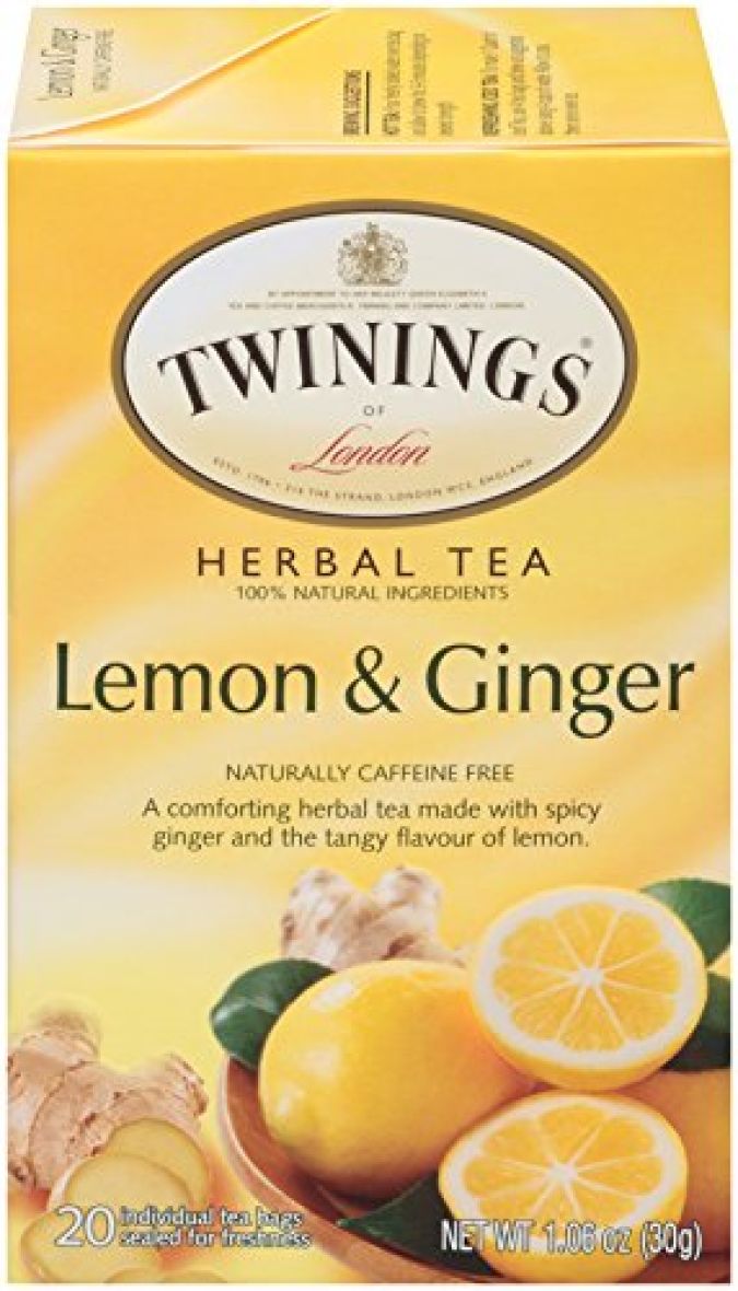 té de limón y jengibre de twinings