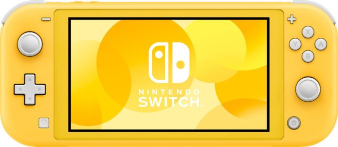 nintendo switch amarillo