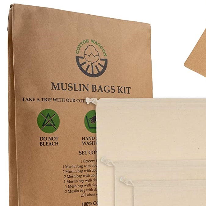 Bolsas de tela reutilizables