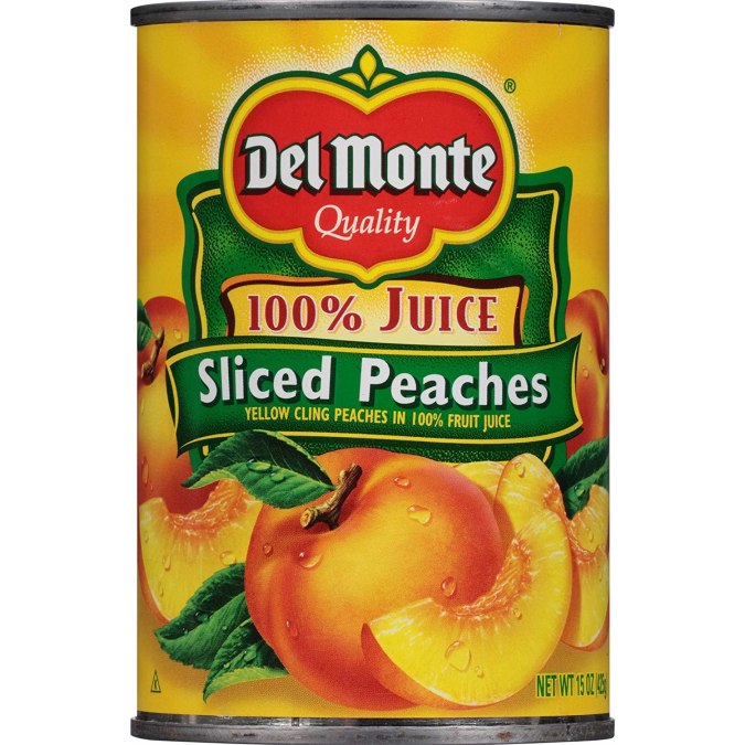 Duraznos enlatados del Monte