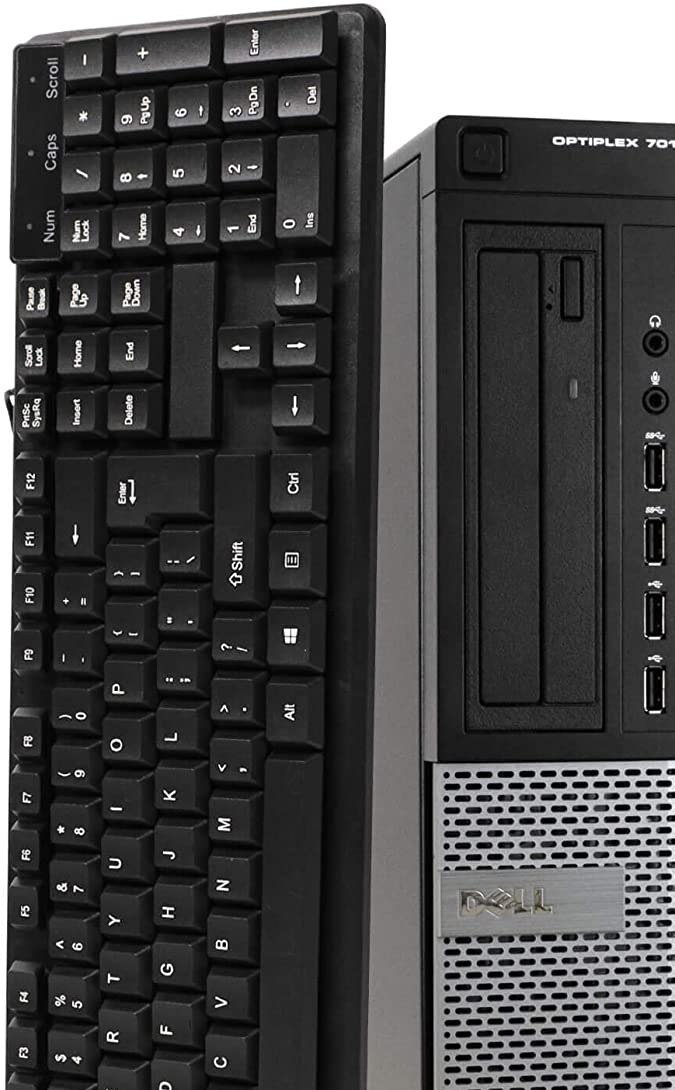 ordenador con teclado de Dell