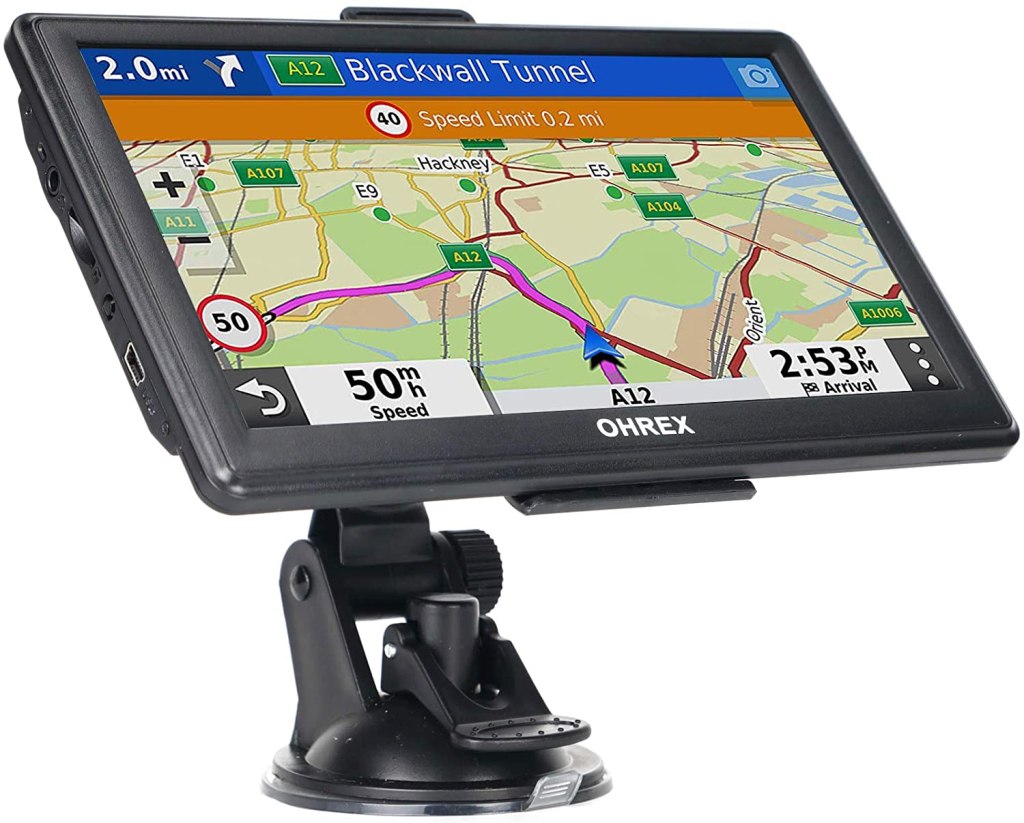 dispositivo gps con pantalla