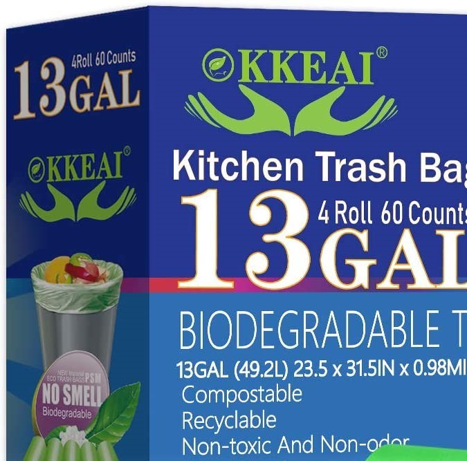 Bolsas de basura biodegradables