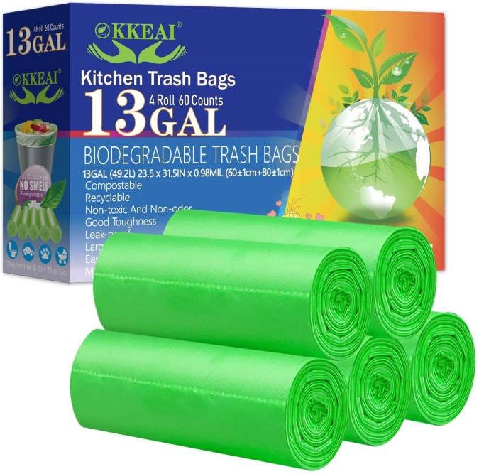 Bolsas de basura biodegradables