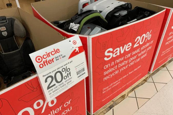 cajones con 20% descuento en target