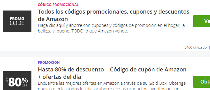 cupones de descuentos en amazon