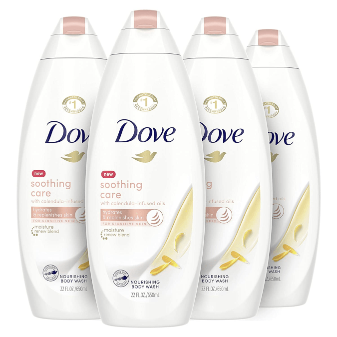 gel de baño dove