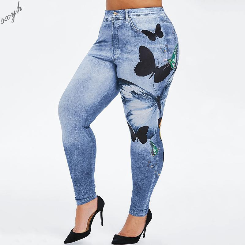 jeans con mariposas