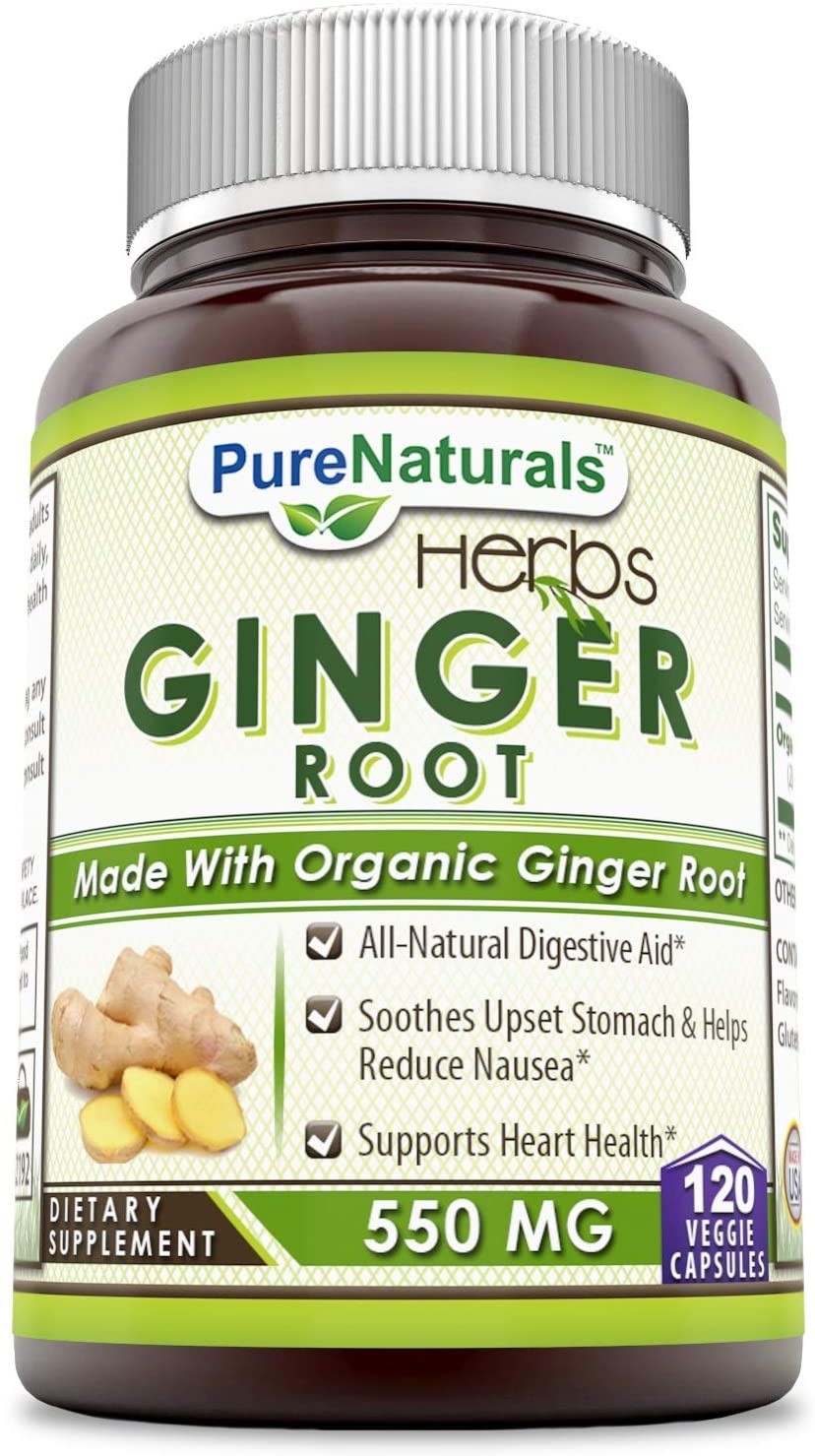 ginger root para malestar estomacal