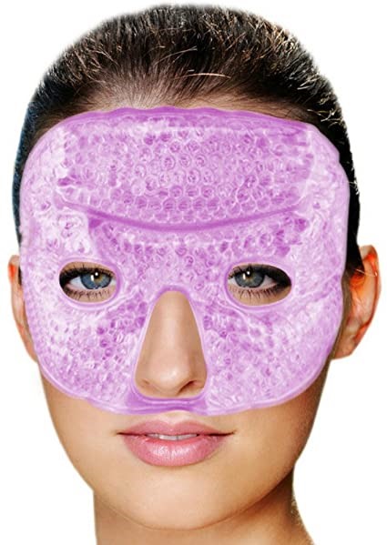 mascarilla de gel con lavanda