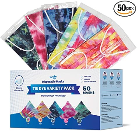 mascarilla de tye dye