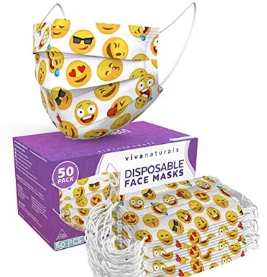 mascarilla de emojis