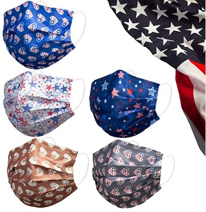 mascarillas patrióticas