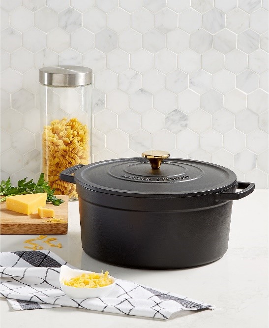 olla de hierro fundido