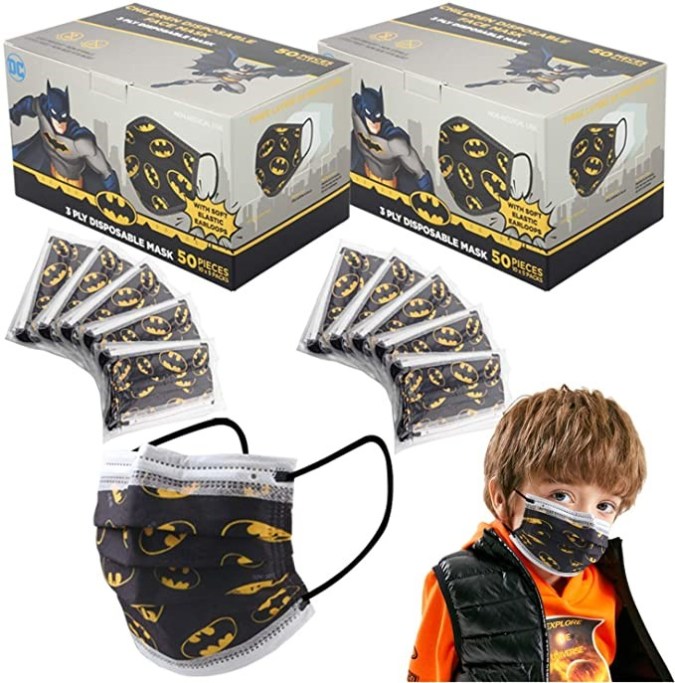 mascarilla de batman para niños