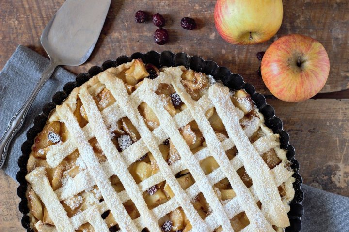 tarteras con pie de manzana para hornear