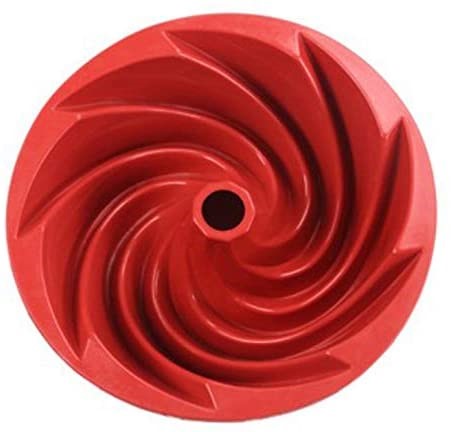 tartera de silicona con diseño espiral