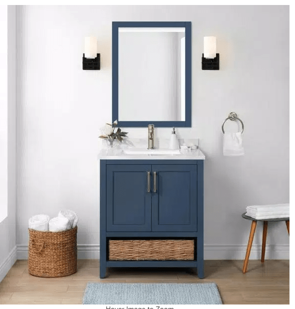 vanity para baño de The Home Depot