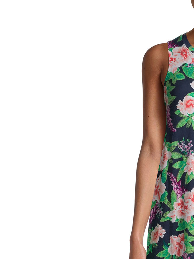 vestido floreado para mujer