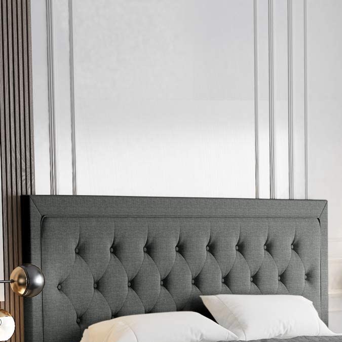 Base de cama copetuda con plataforma