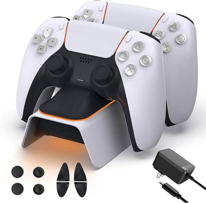 estación de carga para controles de ps5