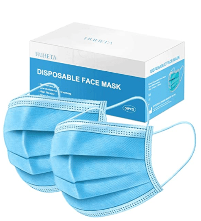 mascarilla cubrebocas con 3 capas de protección