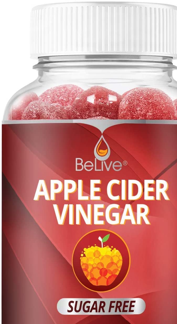gomitas de vinagre de manzana sin azúcar