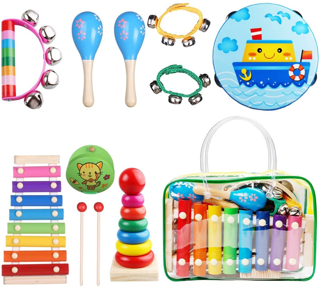 instrumentos musicales para bebés