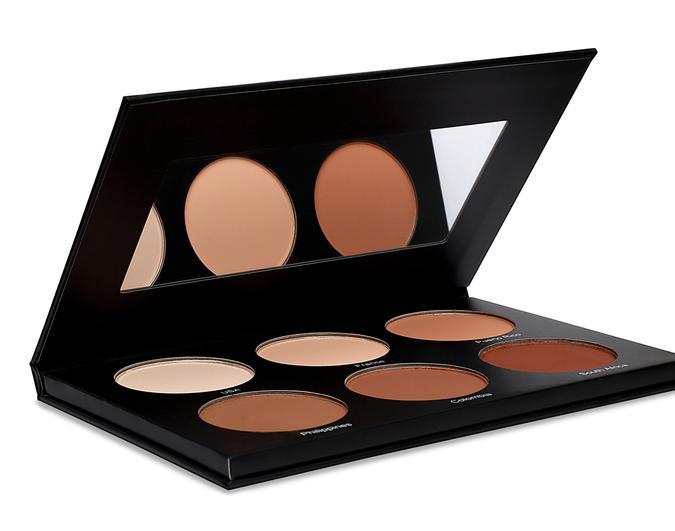 paleta de contorno de ojos