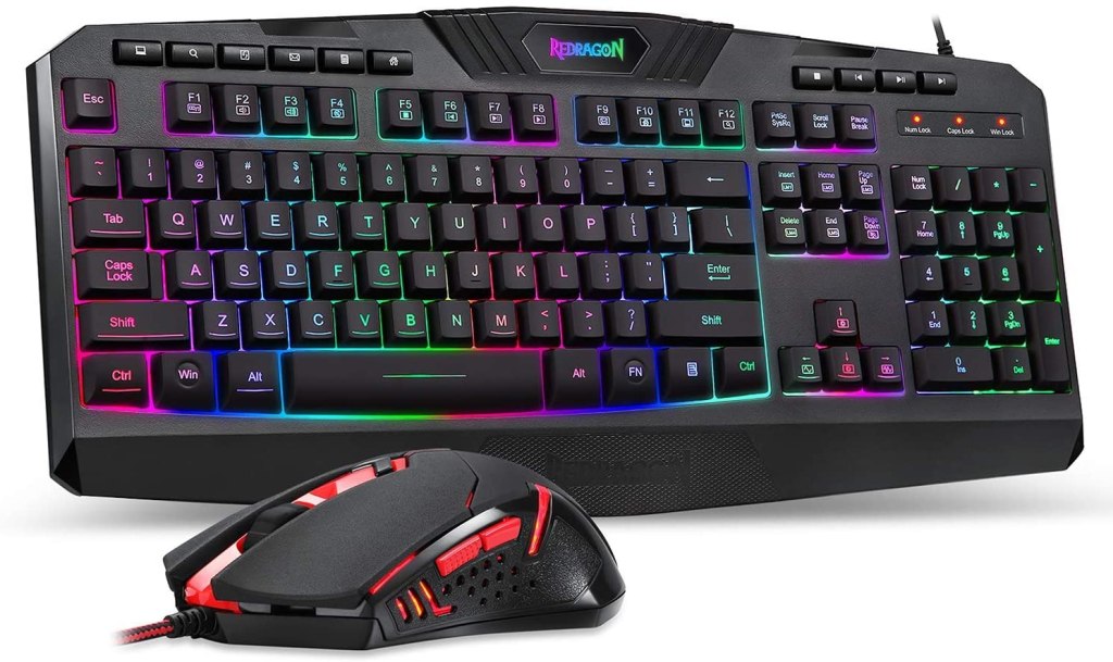 teclado y mouse gamer