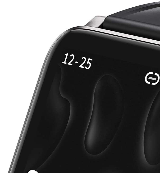 reloj inteligente negro