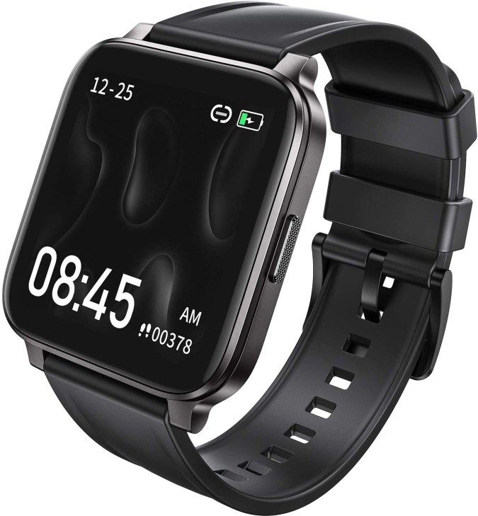 reloj inteligente negro