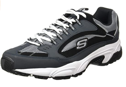 zapatos deportivos grises