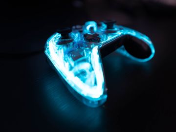 control de xbox fluorescente