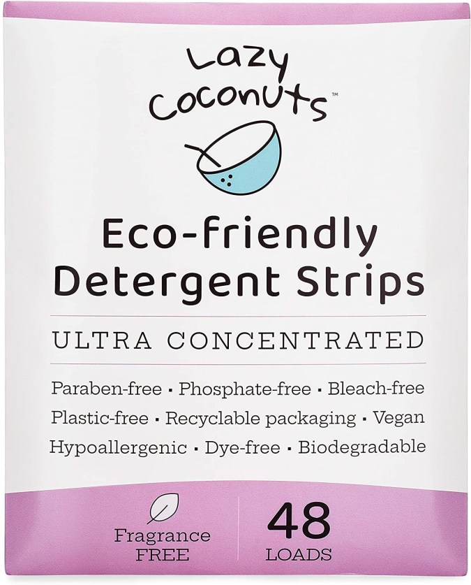 detergente ecológico en tiras