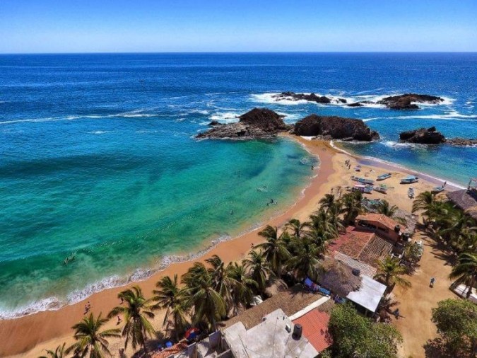 playas en méxico san agustinillo