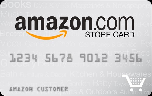 tarjeta de Amazon store card