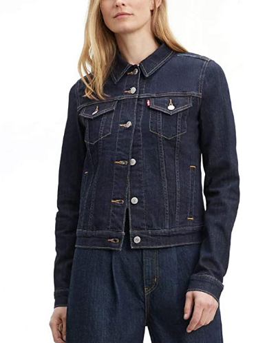 chaqueta de jean clásica para dama