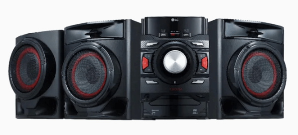 equipo de sonido LG para el hogar