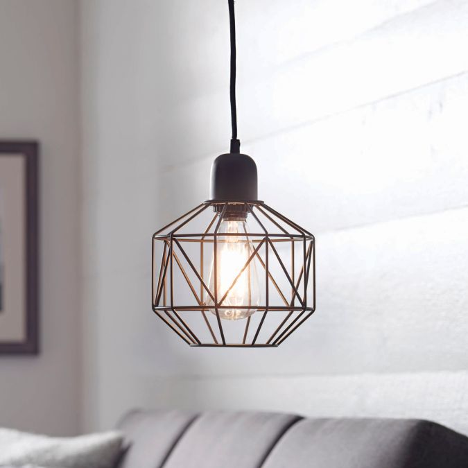Lampara de hierro con bombilla vintage Better Homes Gardens