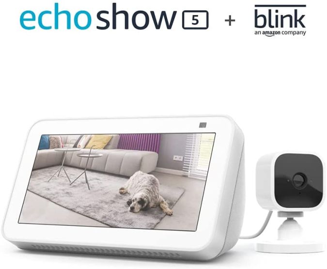 monitor con cámara de seguridad echo show