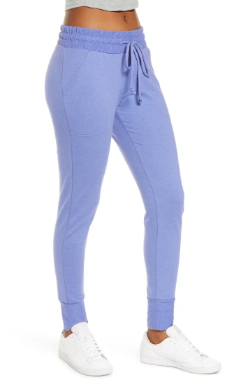 pantalones ajustados azules