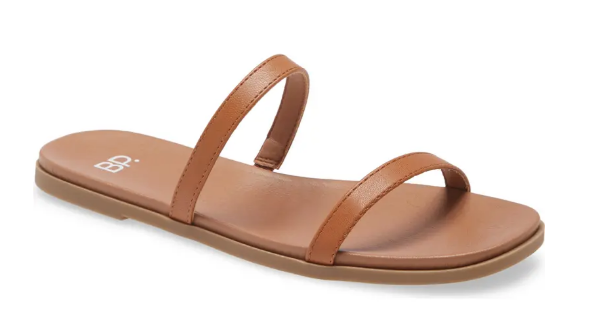 sandalias marrones