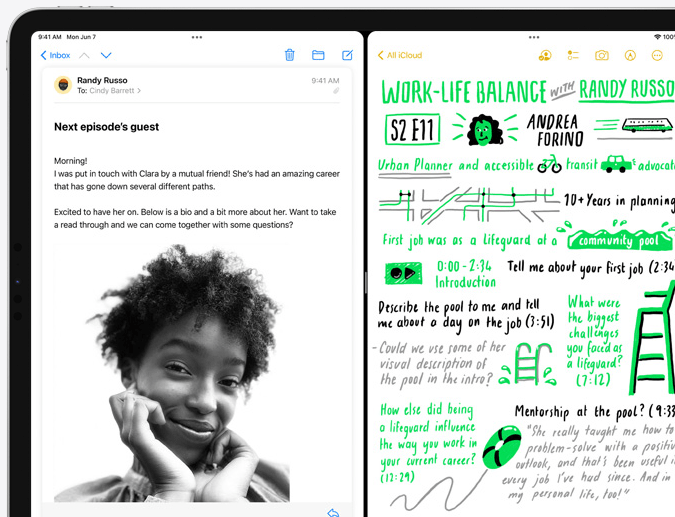 iPadOS 15 multitasking