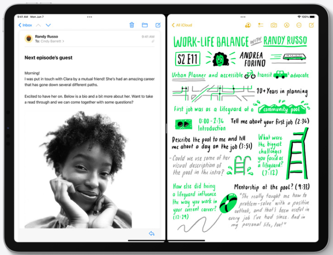iPadOS 15 multitasking