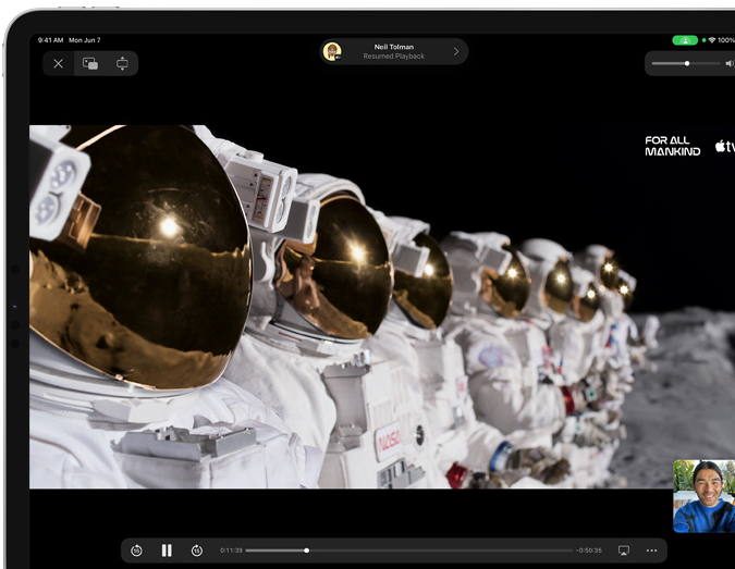 compartir pantalla iPadOS 15