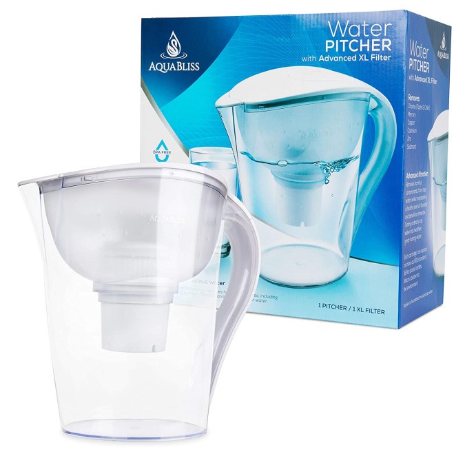 jarra purificadora de agua